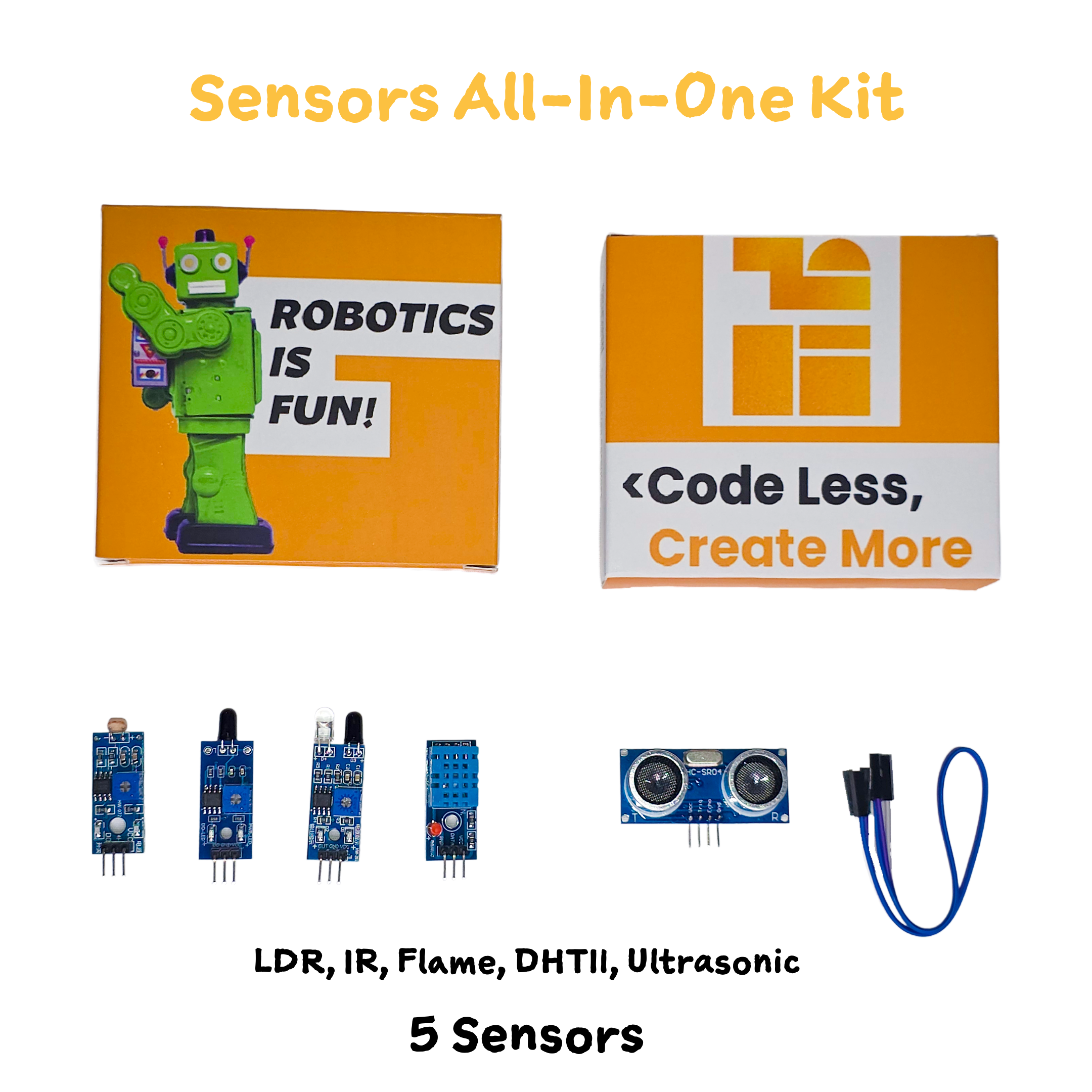 All-In-One Sensors Kit : DoNoCode